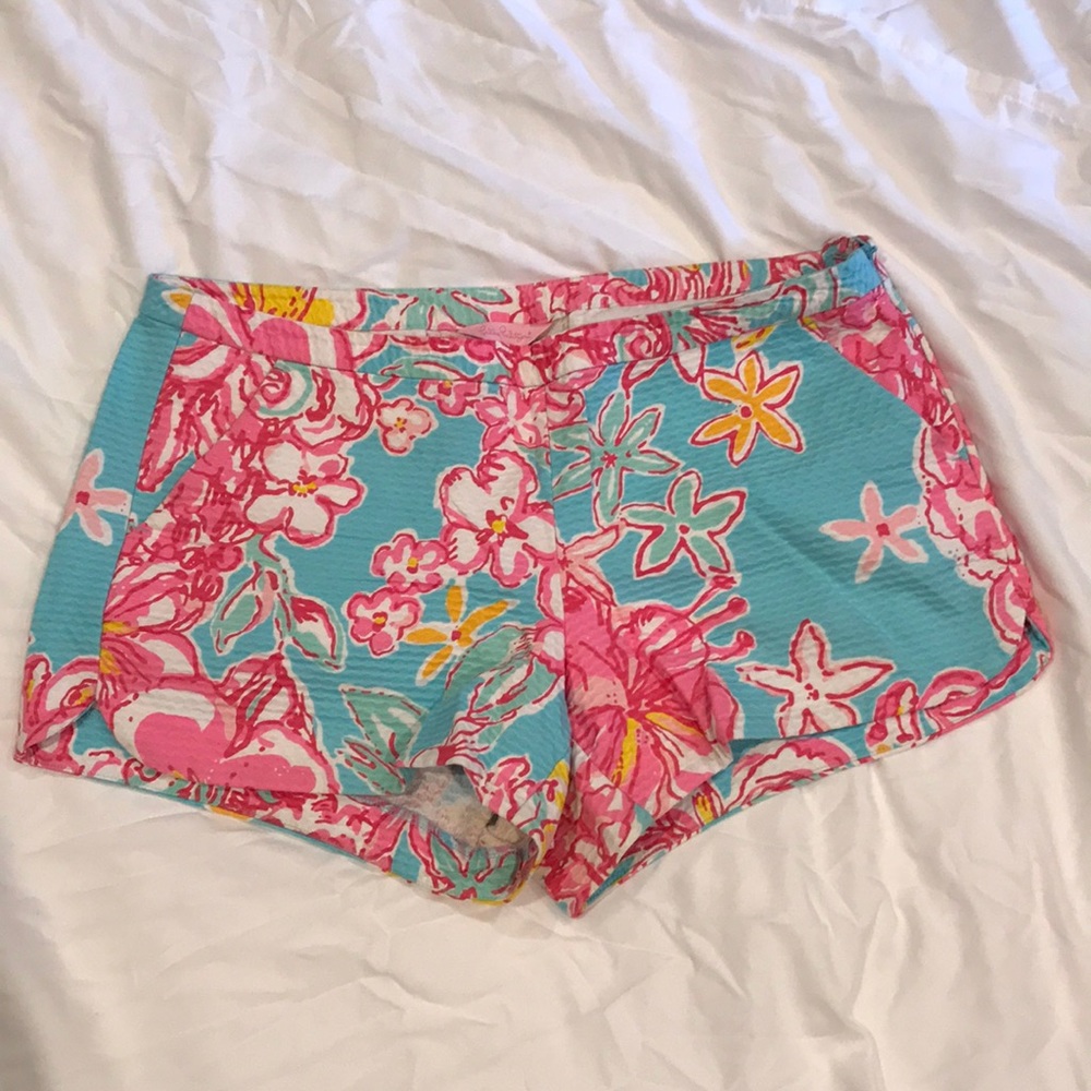 Blue & Pink Lilly Pulitzer Shorts